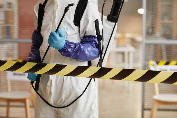Professional Infectious Disease Decontamination technician working in San Bruno, CA